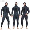 Herren Tarnung 3mm/5mm Neopren Neoprenanzug Set Schnorcheln Surfen Tauchen Schwimmen Wärme UV-Schutz