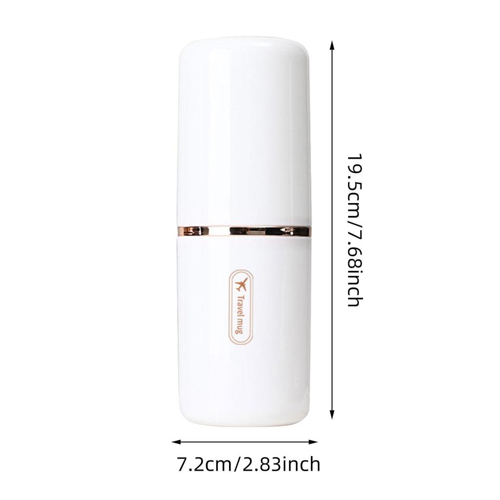 Large Travel Toothbrush Cup Toothbrush Organizer Case for Hotel Trip Outing