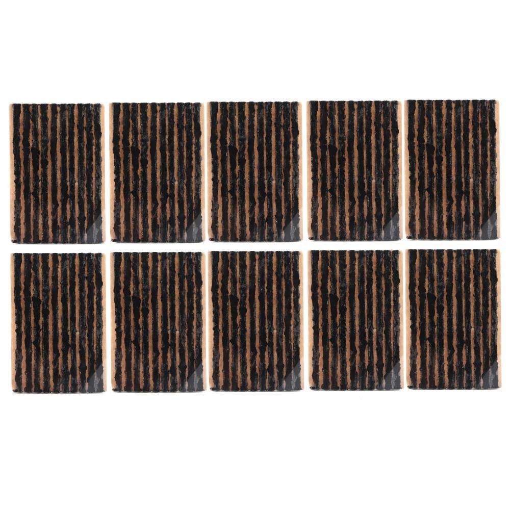100PCS Cold Patch Tire Repair Strip 100 x 3mm Puncture Repair Plug Tubeless Off-road Tire Repair