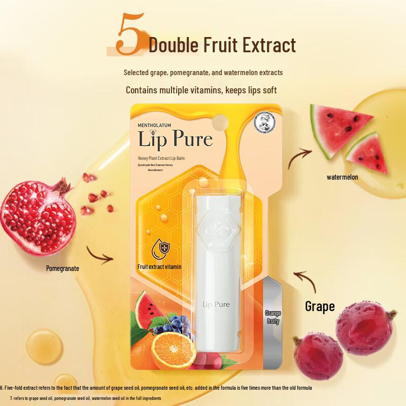 Mentholatum Honey Glow Lip Balm