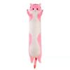 New Arrive 50cm Cute Soft Long Cat Boyfriend Plush Toys Stuffed Pause Office Nap Sleep Pillow Cushion Gift Doll for Boys  Girls