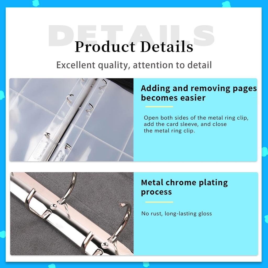 SUSWIM 9 taskusse mahub 900 kaarti Kauplemiskaart Kaasaskantavad lukuga kaardikogumistaskud mahutavad 900 albumit/faili (9 kaarti)