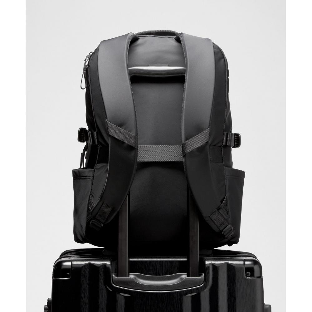 Lululemon New Crew Backpack 22l  Updated Black Graphite Grey