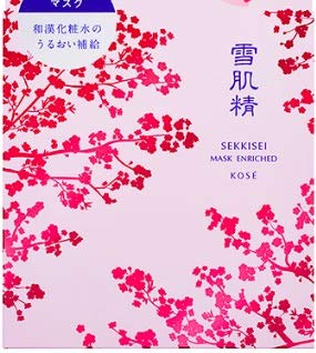 

Ограниченный выпуск Kose Sekkisei Mask Enrich набор из 12 предметов