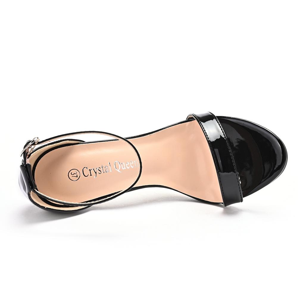 Fashion A Line Buckle Strap Peep Toe Thin High Heel Pumps for Women Solid Color Elegant Party Daily Casual Sandals Footwear