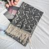 Winter Scarf for Women High End Fashion Houndstooth Shawl  Long Tassel Imitation Cashmere Men's Warm Scarf