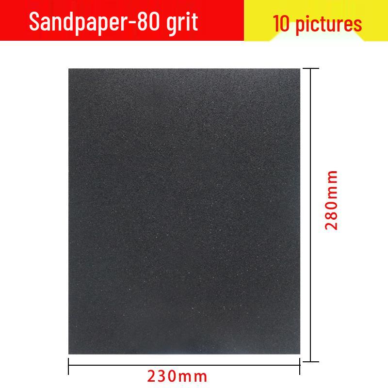 נייר שיוף רטוב עדין במיוחד להברקה וליטוש ירקן, עץ, קירות ורכב, דרגות 240-2000