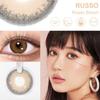 Colored Contact Lense Magister 14.2mm-14.5mm Brown/Gray Natural Contact Lenses 1 Pair Fashion Lenses