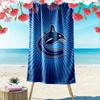 VANCOUVER CANUCKS Print Beach Towel, Large Soft Quick Dry Towel for Beach Camping Swimming