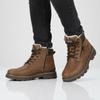 Dockers By Gerli Boots - Men's Winter Shoes Boots Lined Brown 53HX103-650470 ORIGINAL