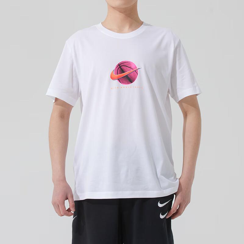 New Nike Sports Life Collection T Shirt Men's White HJ3465-100