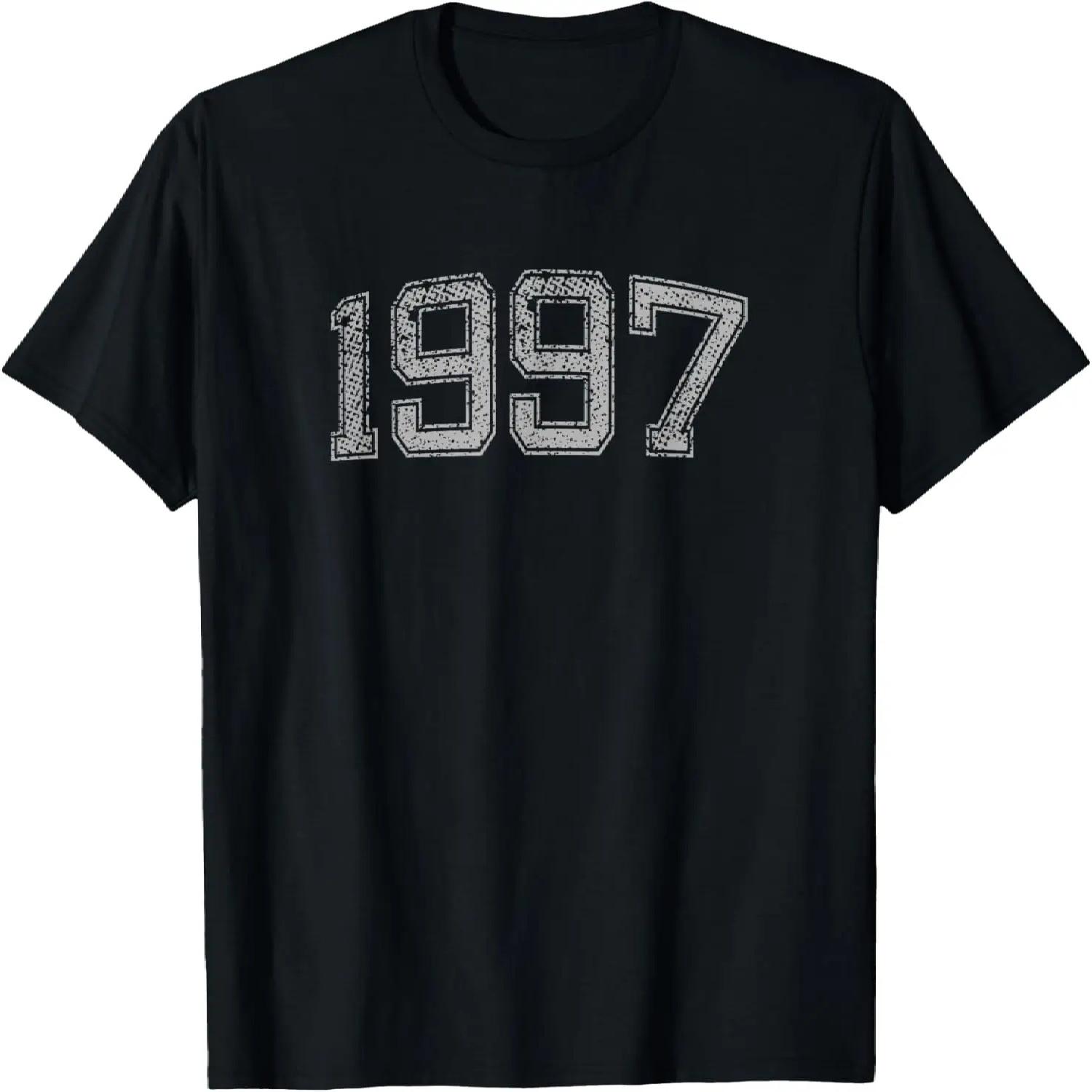 

1997 Year Vintage B-day T-Shirt XXXXXL чорний