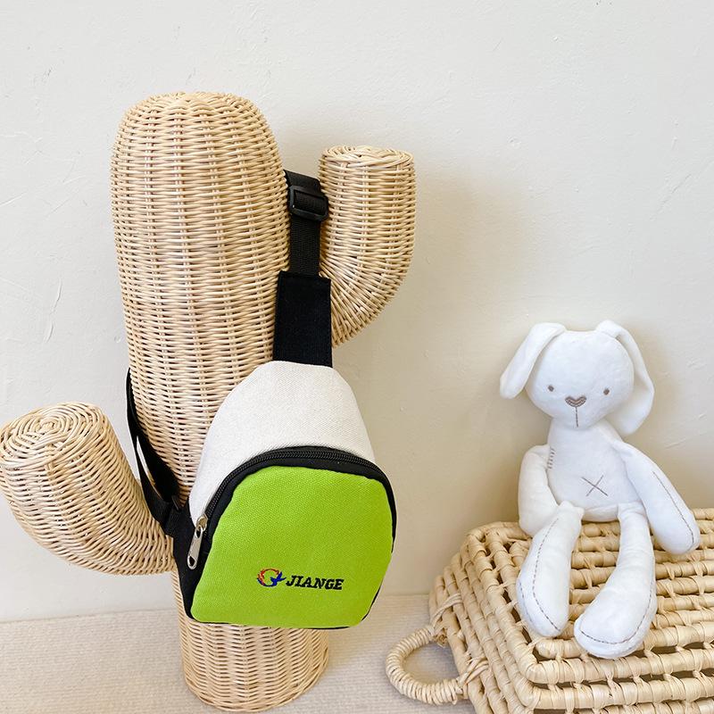 

Стильная детская сумка кроссбоди с модным дизайном в виде букв для мальчиков, дышащая ткань трава зеленый