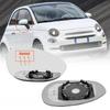 Beheiztes Auto-Seitenflügelspiegelglas für Fiat 500 500C 2007-2025 Ersatz Links Rechts Rückspiegelersatz