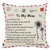 Square Pillow Decorative Envelope Husband Anniversary Decoration Wife Pillowcase Christmas Pillowslip Shape Home Cover