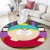 Eric Cartman Pattern Round rug,Carpet Rug for Living Room Bedroom Playroom ,Non-slip Floor Mat,Holiday Gifts and Birthday Gifts.
