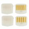 4PCS Plastic + Filter Paper Air Filter Replacement for Husqvarna 340 345E 346XP 350 351 353