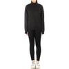 Stone Island Sweatshirt Kids Spliced Fitted Polo Collar Long Sleeve Black Kids tops 761661940-V0029