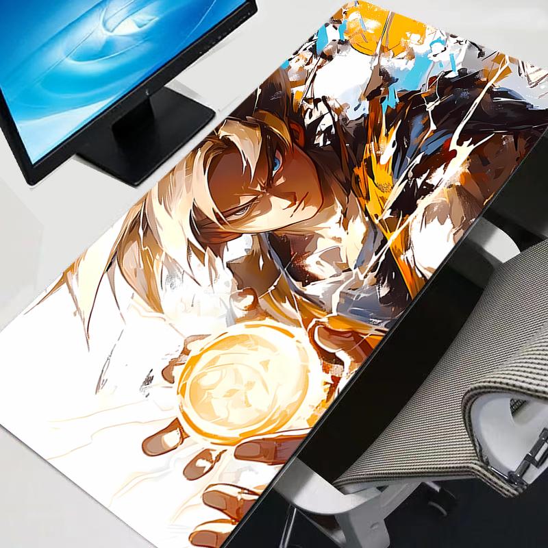 Mouse Pad Dragon Ball Anime Durable Gaming Accessories Mousepad Gamer PC Completo Computer Keyboard Desk Mat Varmilo