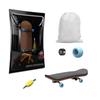 Minarena Finger Mini Skateboard with DIY Back Alloy Bearing Birthday Includes Storage and Mat Skateboard, Design, Wheels, Hand-Eye Coordination,