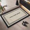 Non-Slip Diatomaceous Earth Absorbent Bathroom Mat - Easy To Clean and Stain-Resistant