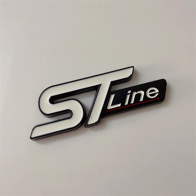 Ford Escape ST Sport Rear Tailgate Emblem - STline Metal Car Sticker