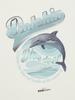 BBC EARTH W Dolphin Short Sleeve Round_White