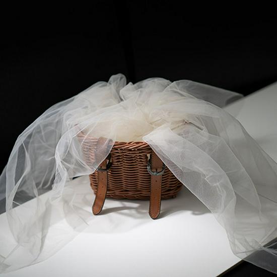 Fairy Mist Soft Tulle Fabric: Handmade Solid Color Lace Veil for Clothing DIY Projects