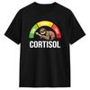 Sloth Low Cortisol Level Meme TShirt Summer Popular T Shirts Unisex Cotton Crewneck Plus Size Tees Short Sleeves Funny Tops