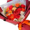 Exquisite Soap Blossom Arrangement, Fragrant Faux Rose Bouquet for Special Occasions