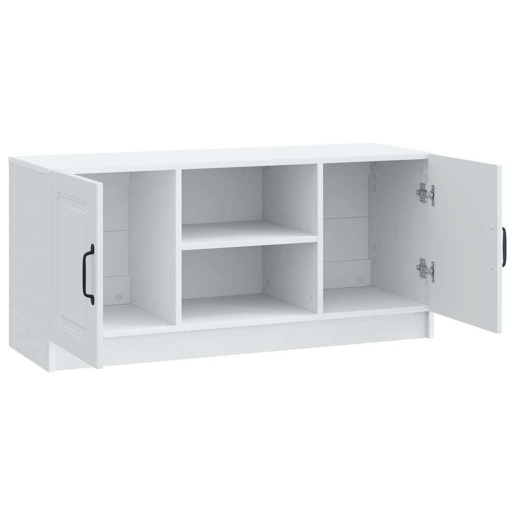 TV Cabinet White 102 x 34.5 x 47 cm Particleboard