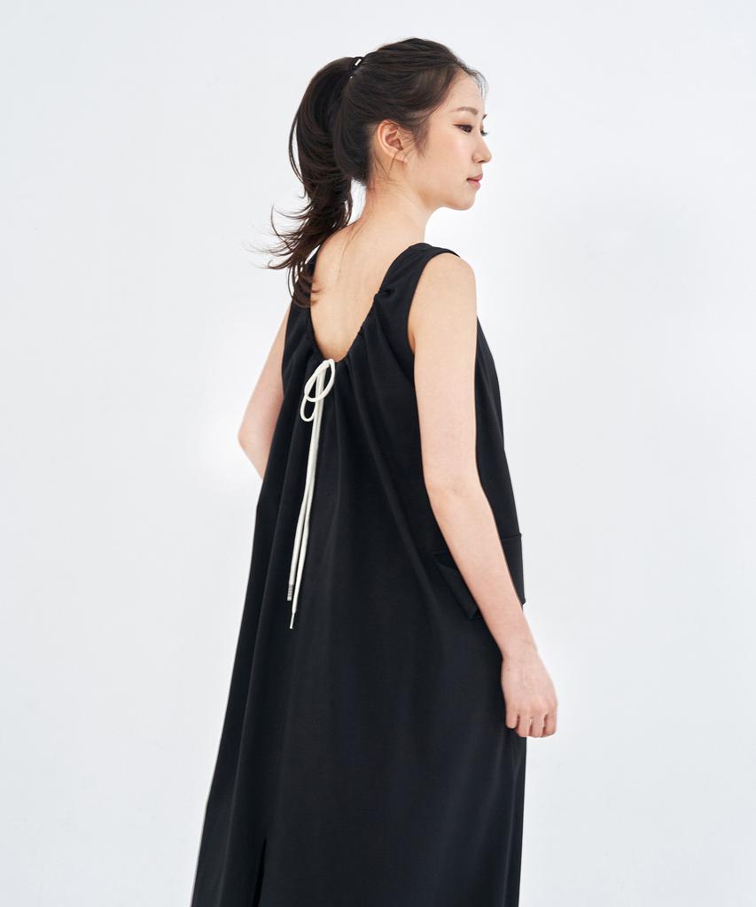 Peulleio Cp One-Piece Dress _ Black