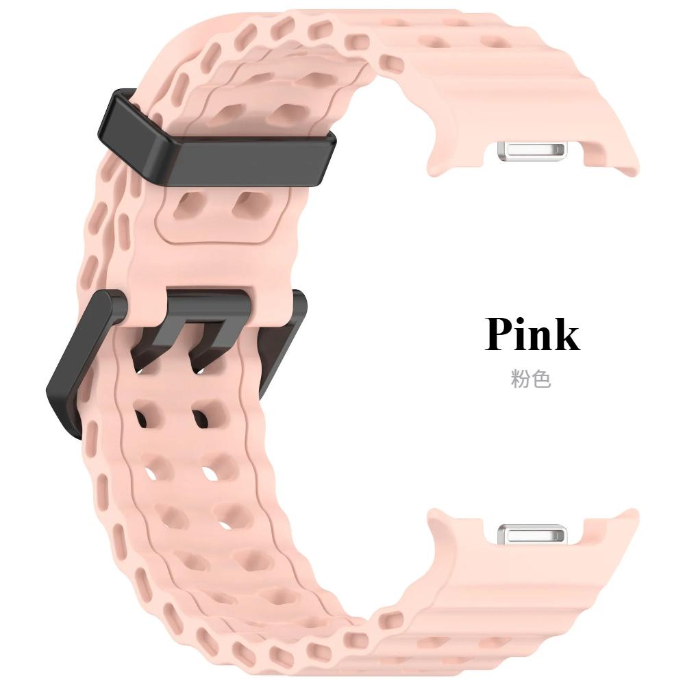 Cinturino Marine per Samsung Galaxy Watch 8 Classic 46mm Cinturino Sportivo in Silicone per Galaxy Watch 8 40mm 44mm Accessori Cinturino Braccialetto