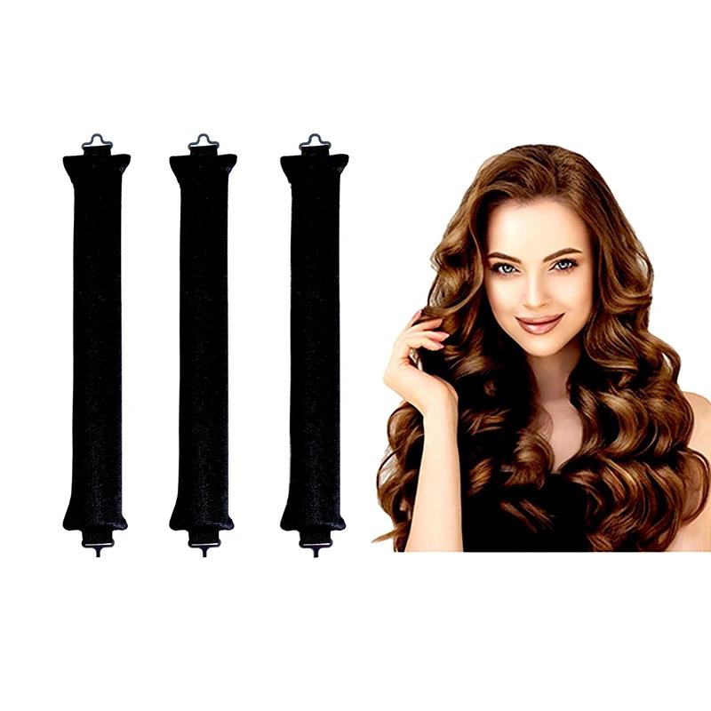 Buy Heatless Curling Rod Headband Lazy Hair Curlers No Heat Hair
