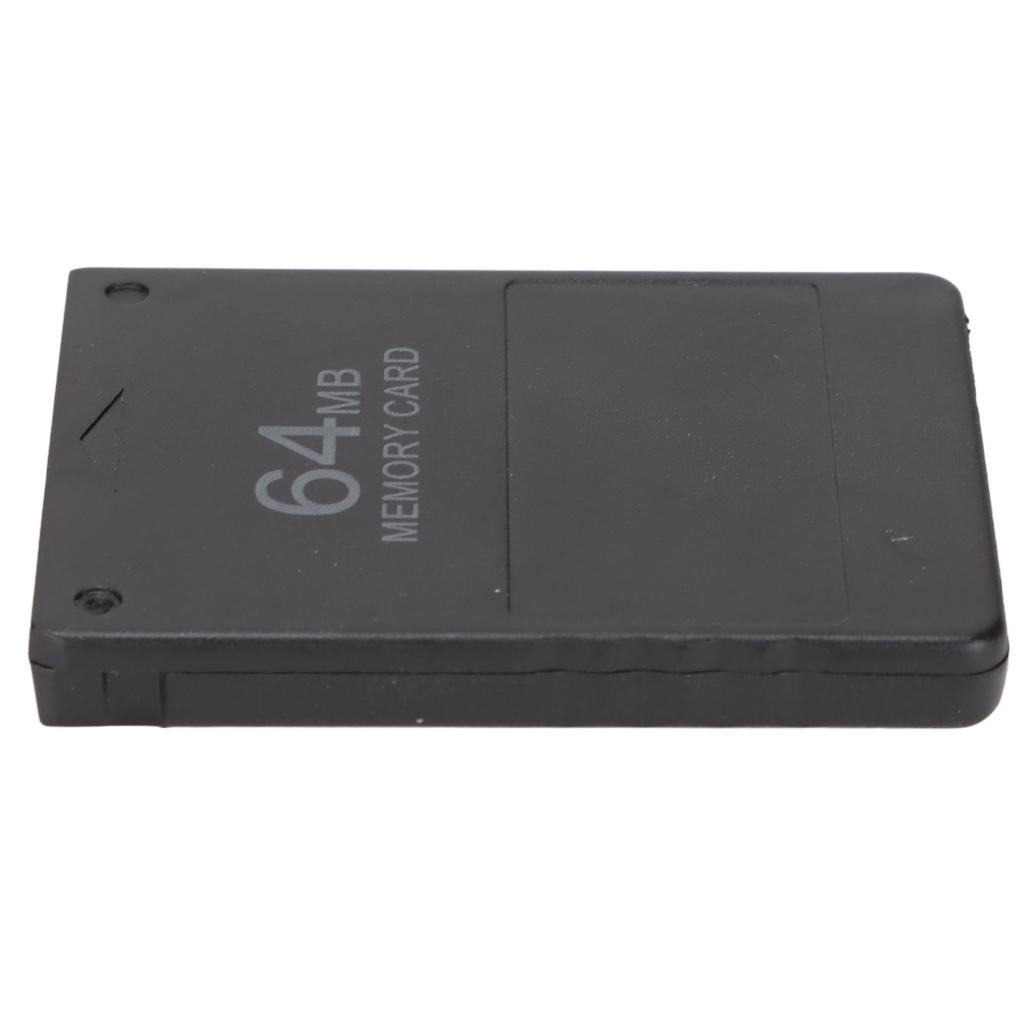 For PS2 Memory Card High Speed 64MB Memory Card Games Accessories Supports FMCB1.966 VersionBlack
