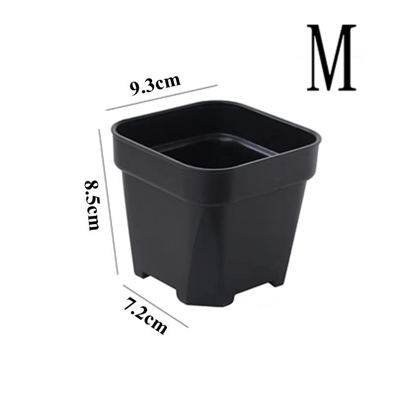 Nowe Zagęszczone Doniczki na Kwiaty Sukulenty Roślina Mała Kwadratowa Doniczka Kaktus Mini Bonsai Doniczka Podstawka Kreatywny Wystrój Domu Biura Narzędzie Ogrodowe