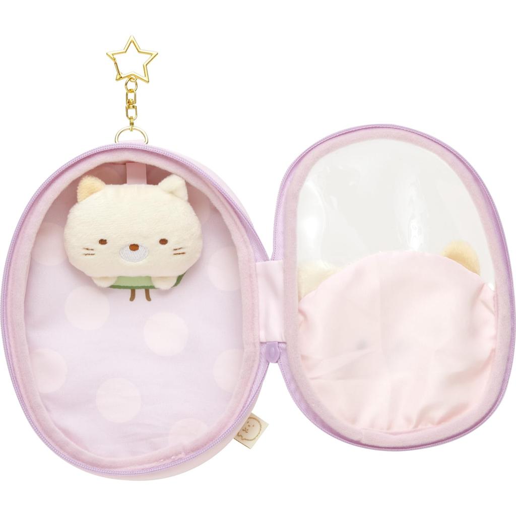 CA44204 Sumikko Gurashi Plush Pouch Cat