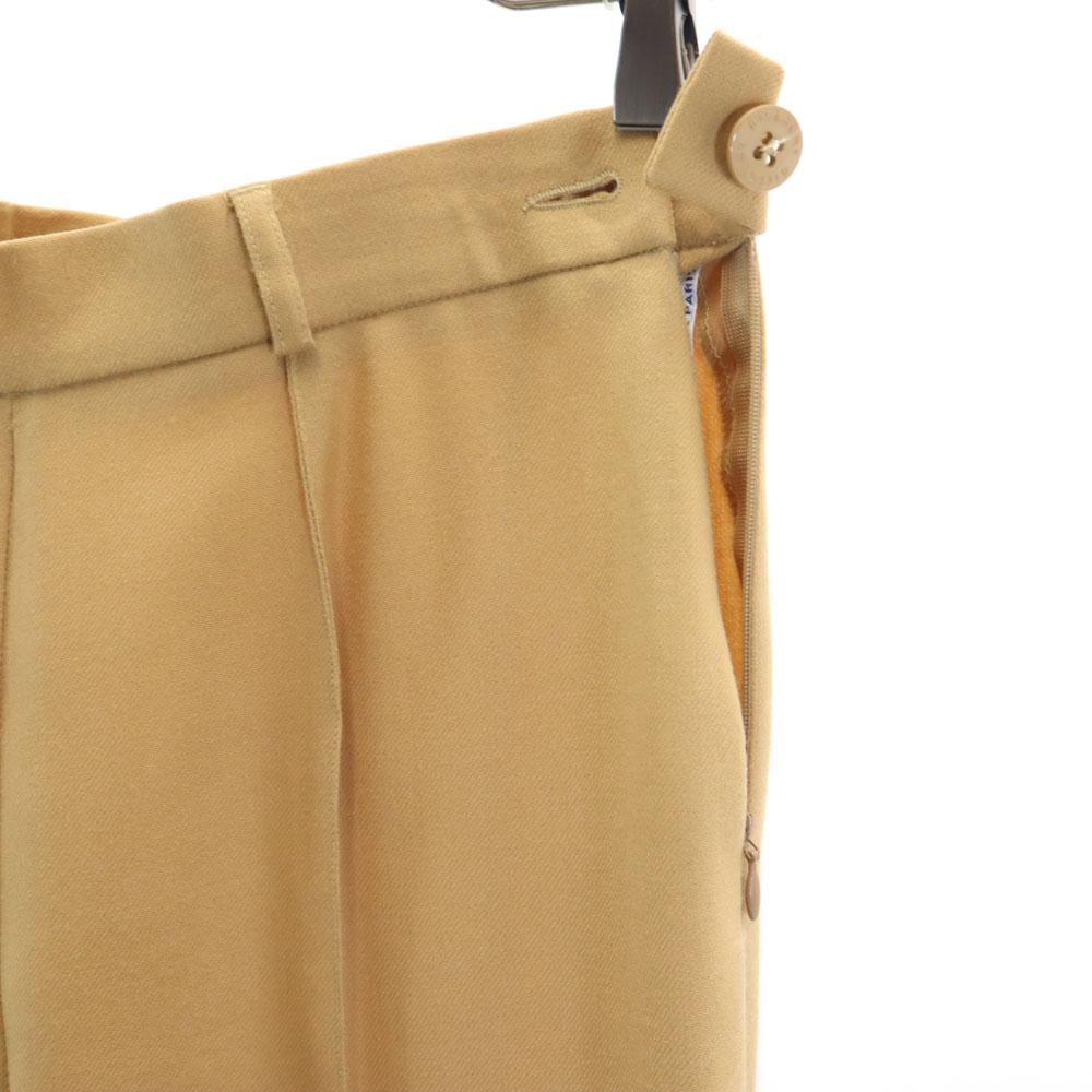 Givenchy 90s Made in France Old Wool pants 40 Camel Women Used