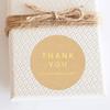 100-500pcs Thank You Sticker Envelope Seal Scrapbook Sticker Pink Heart Cute Round Sticker Stationery Label Stickers