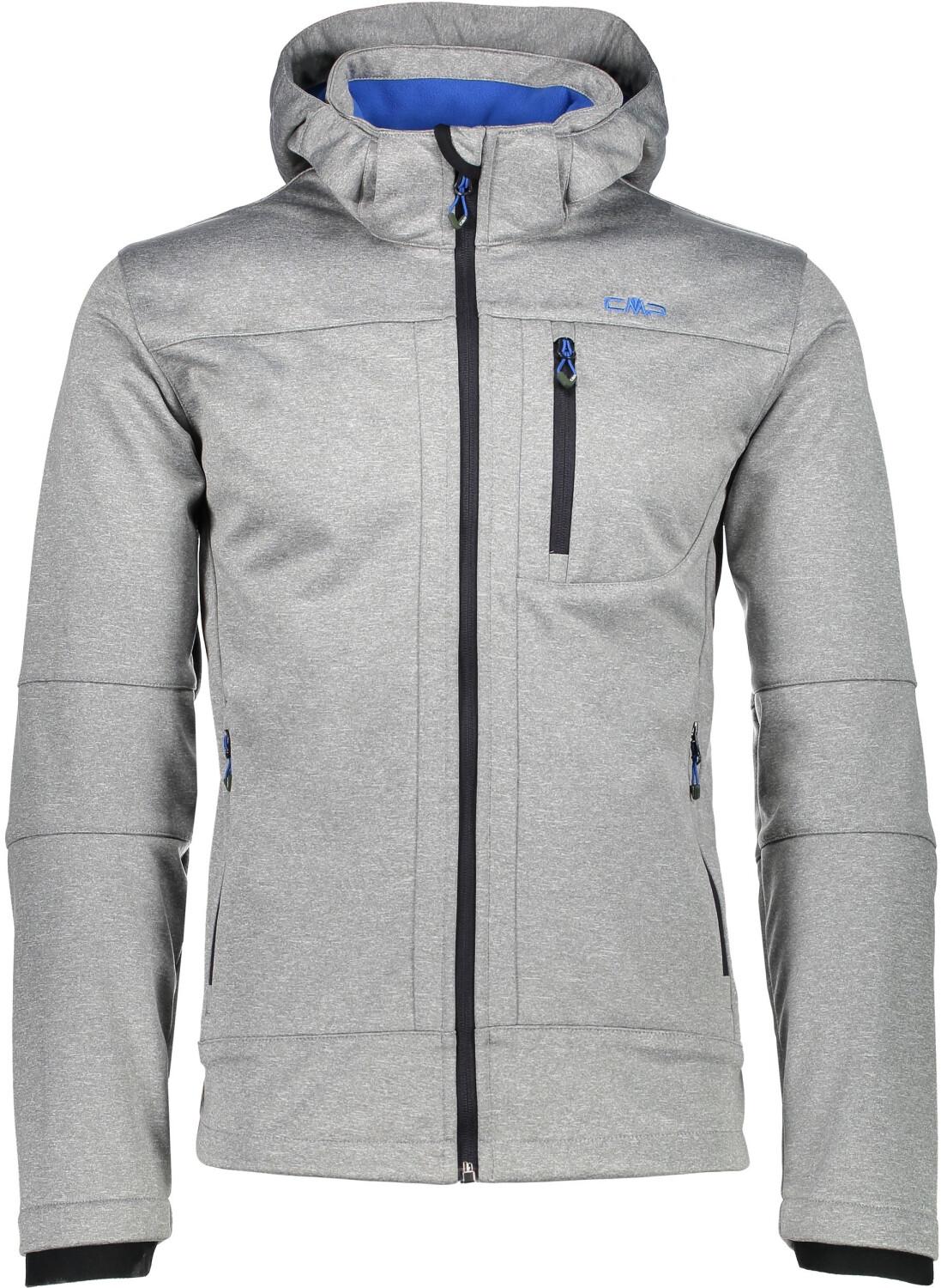 

Куртка CMP пестрая софтшелл мужская с отстегивающимся капюшоном (3A01787N-M) 54