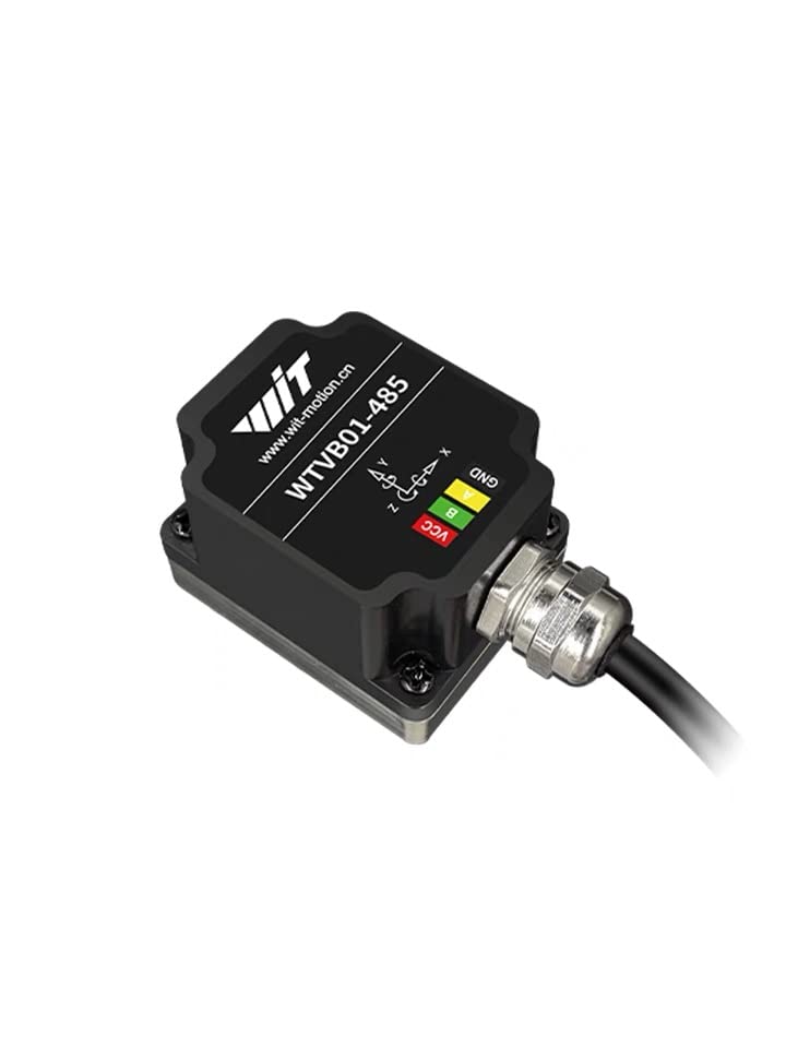 

Водонепроницаемый датчик вибрации Modbus IP68 для ускорения, угловой скорости, частоты вибрации, перемещения, модуль мониторинга двигателя [Датчик RS485]