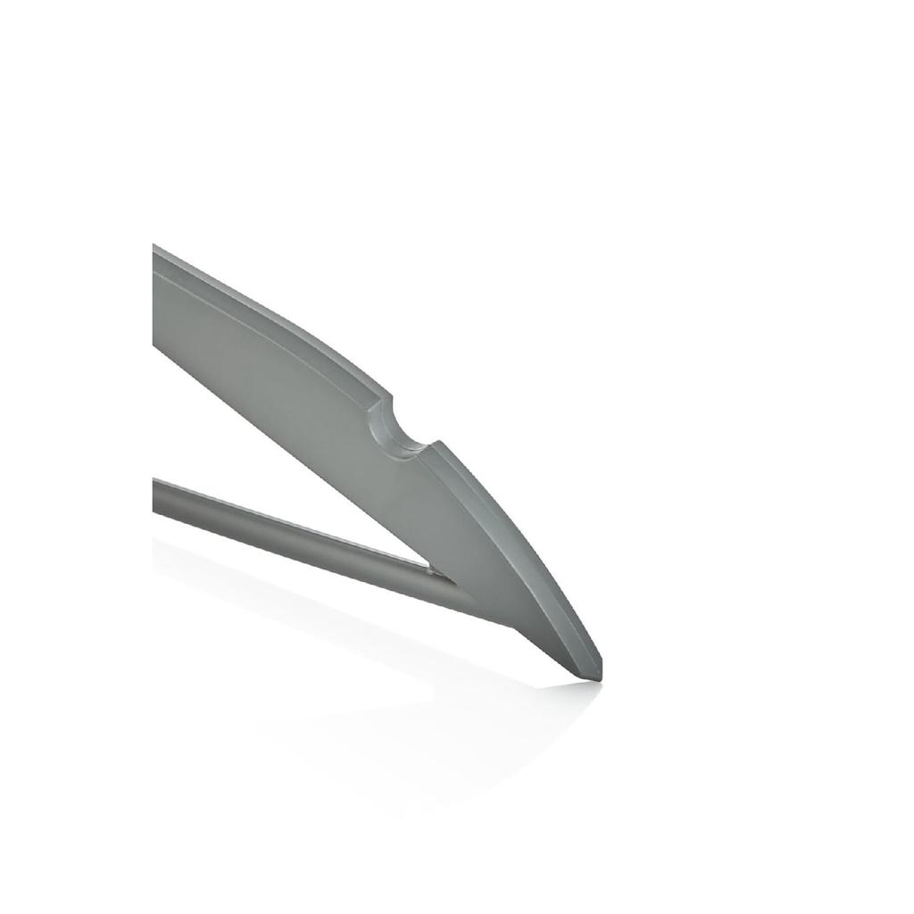 A Plus Boxed Wooden Look Hanger 12 Pieces Black Silver Clothes Hanger Trousers Shirt Hanger