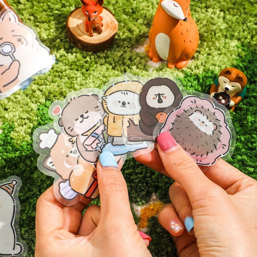 

Panda Cute Capybara Stickers Funny Cartoon Koala Stickers Birthday Gift