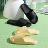 New Thick Platform Slippers for Women Summer Eva Soft Sole Non Slip Home Slides Woman Solid Thick Bottom Beach Flip Flops
