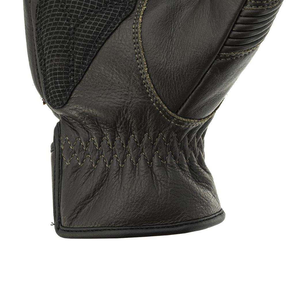 Komine Motorcycle Leather Winter Gloves Z Medium GK-849 - Series, Black,