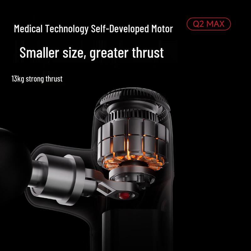 Beiyikang Q2-MAX Portable Deep Tissue Massage Gun CN plug (adapter included)