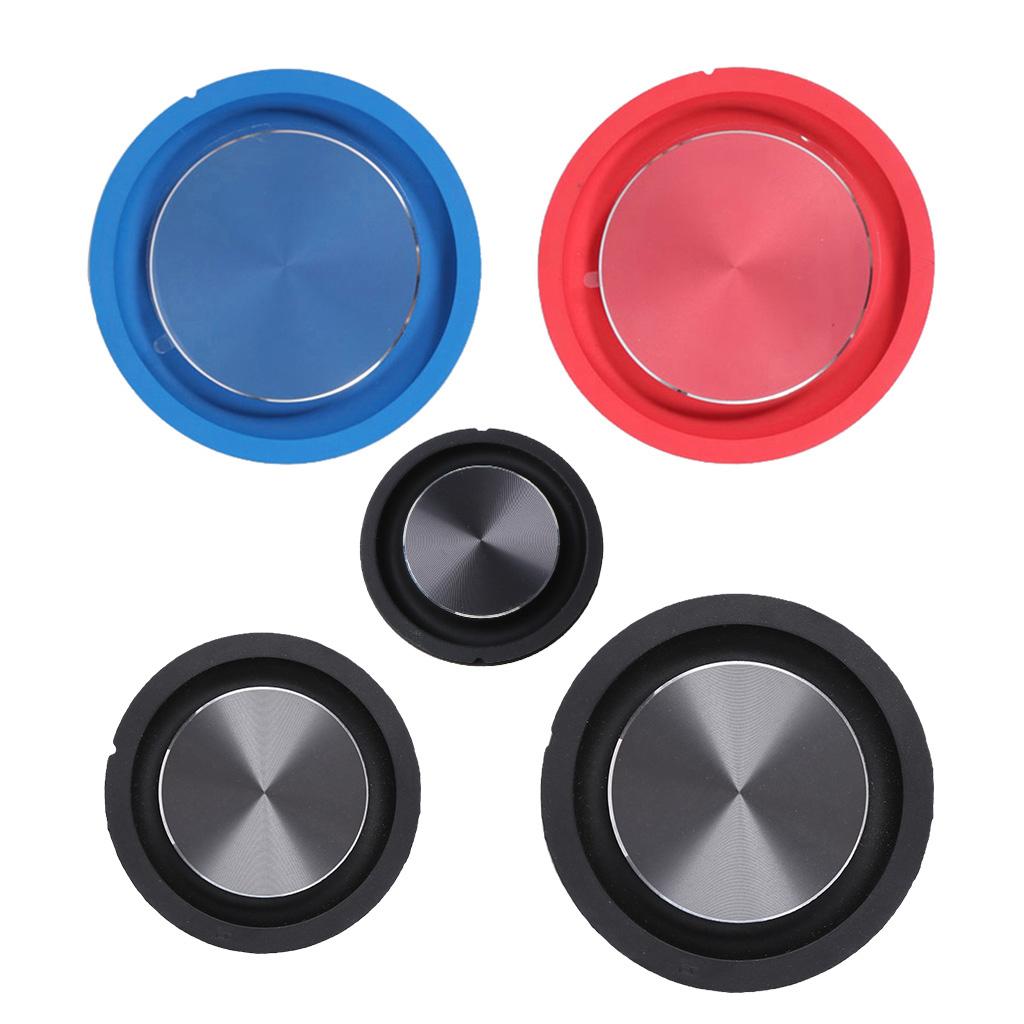 2PCS Speaker Diaphragm Bass Radiators Subwoofer Accessories for DIY Home Theater Speaker Passive Radiator Replacement
