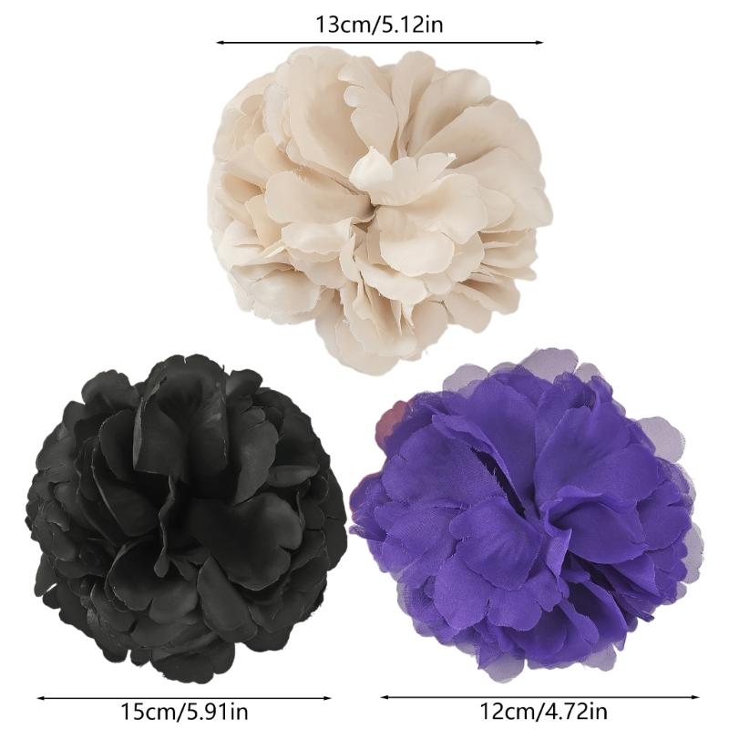 Chique Stoffen Bloem Speld Versiering Unieke Stoffen Bloem Reversspeld Versiering Mooie Bloem Broche Speld Accessoire