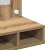 Mirror Cabinet Artisan Oak 60 X 31.5 X 62 Cm Engineered Wood
