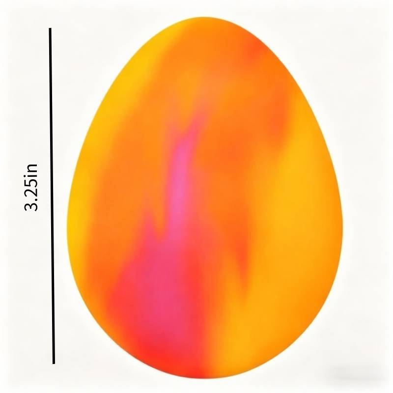 

Dippin Dazzler Egg Stress Reliever Tpr Squeeze Toy For Adults Relaxation оранжевый